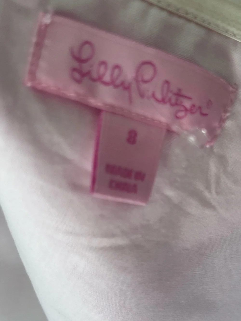 NWT Lilly Pulitzer Strapless Pink Dress with Yellow Motif - Picture 7 of 9